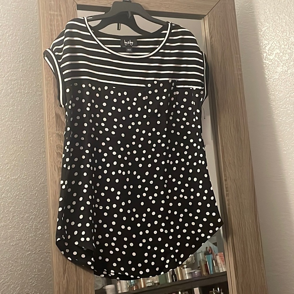 Womens Round Neck Short Sleeve Top